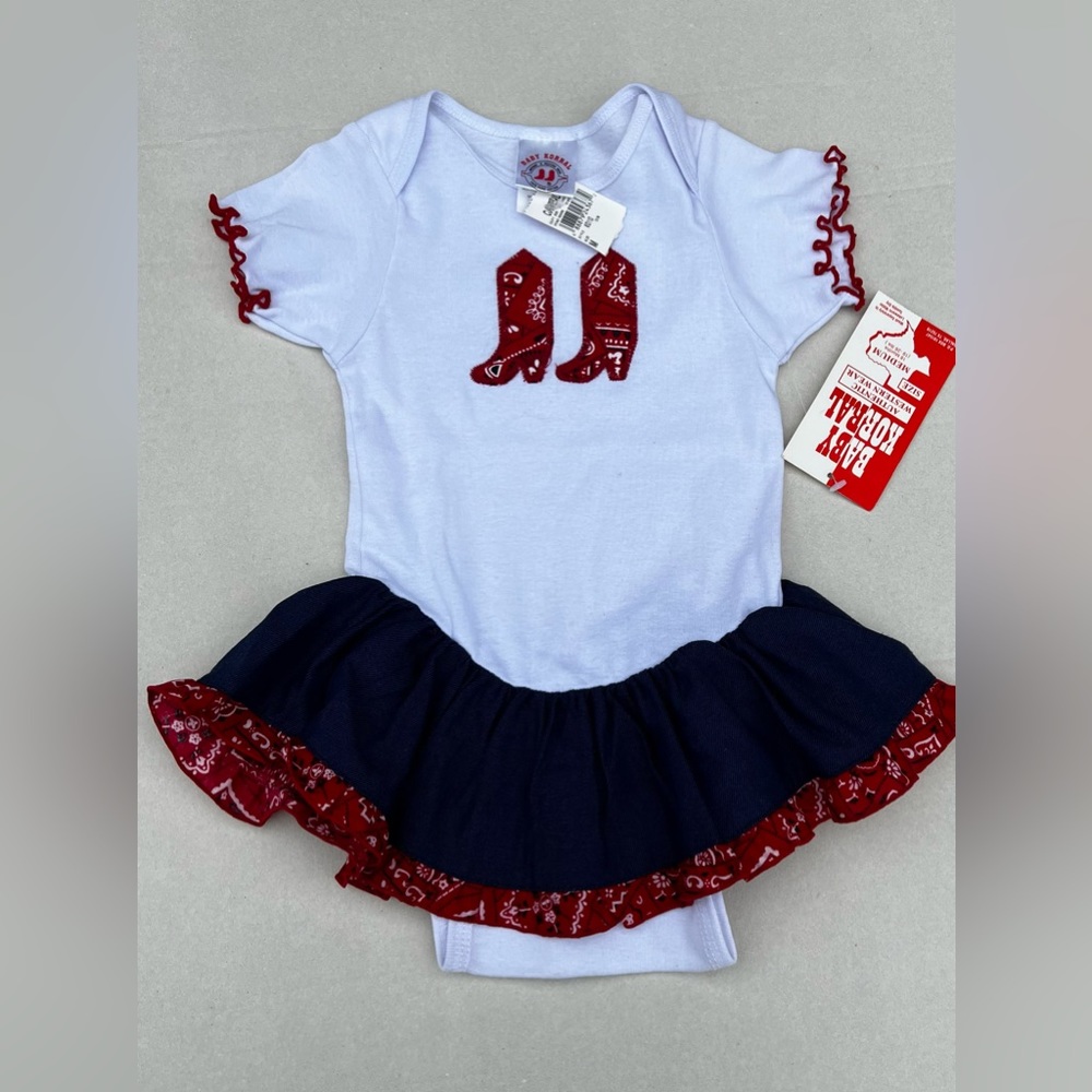 NWT Cowgirl onesie dress 18 months